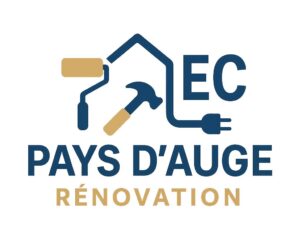 Logo EC Pays d'Auge Rénovation - Électricité et aménagement