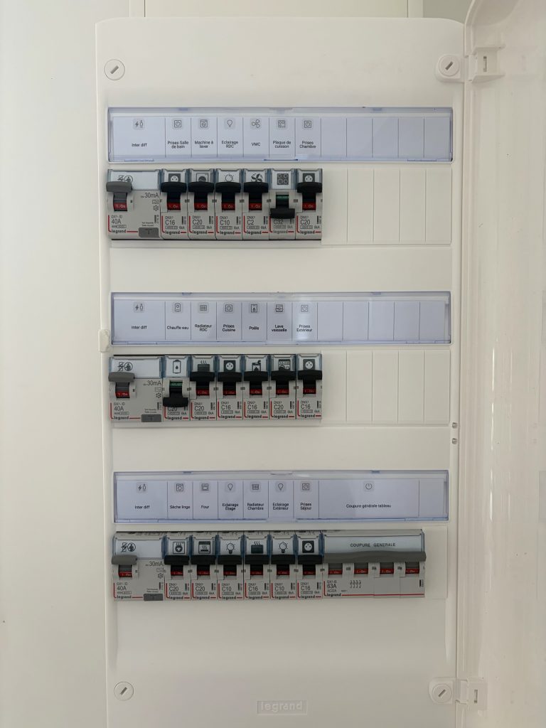 Installation de tableau électrique à Falaise